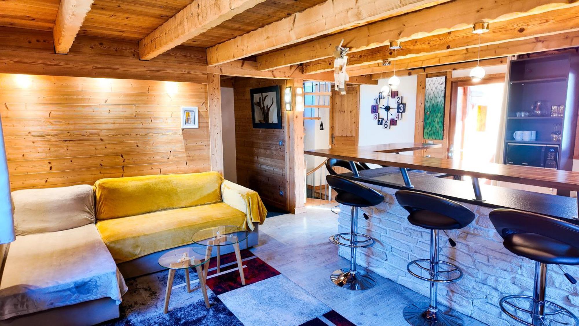 Le Grenier 1821 - Mini Chalet - Centre Village - Aravistour Сен-Жан-де-Сікст Екстер'єр фото